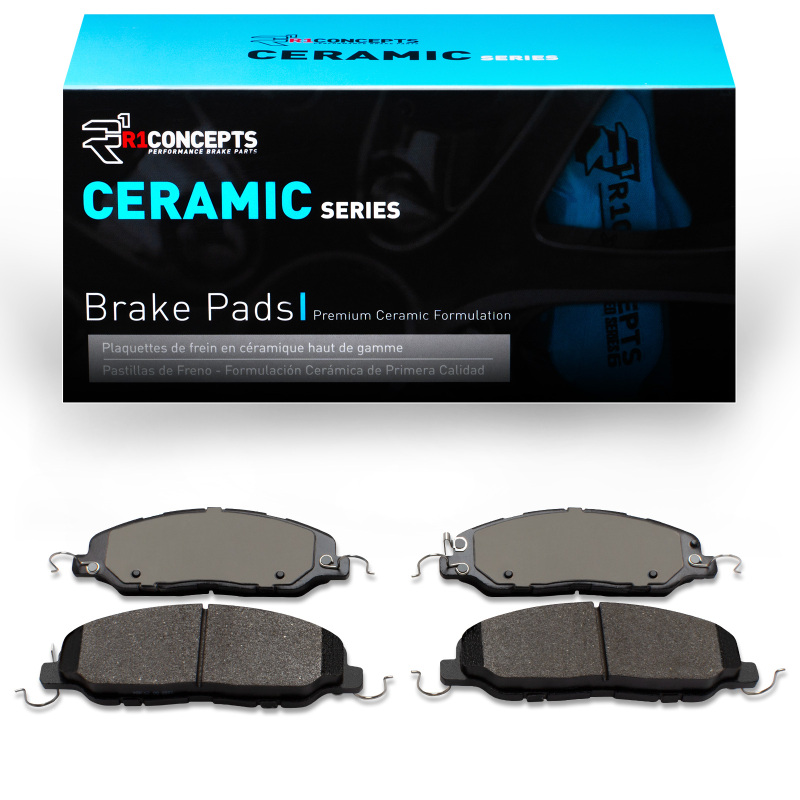 Ford Mustang Brake Pads - Front - R1 Concepts - R1 Ceramic - `05-`14